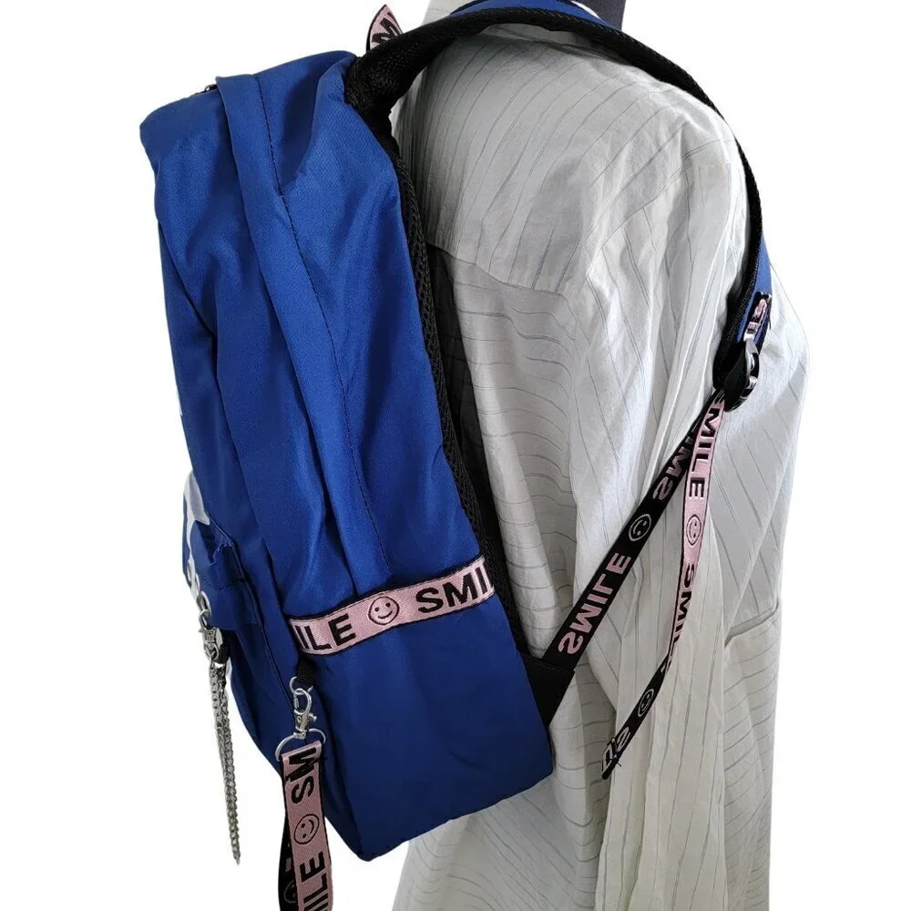 Unisex Set of 3 Backpack Slingback and Accessory Bag New